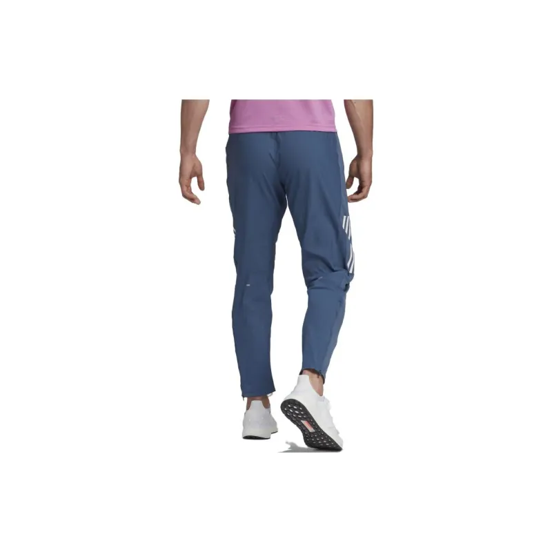 Adidas Own The Run Astro Wind Pants Casual Pants Men's Blue-1