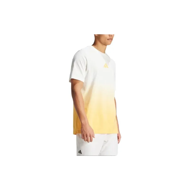 Adidas Aeroready Tennis Court Angle Graphic Tee-3