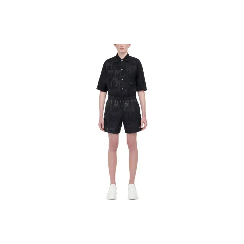 Alexander McQueen Graffiti Print Swim Shorts-1