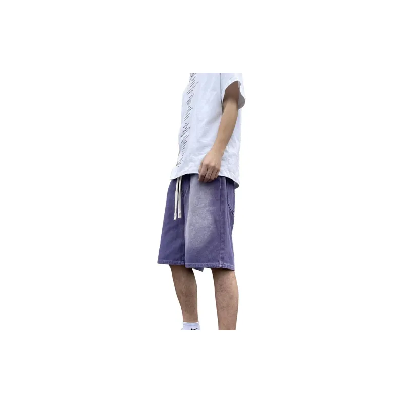 JOSEPH ABBOUD Denim Shorts Unisex Medium Blue-3