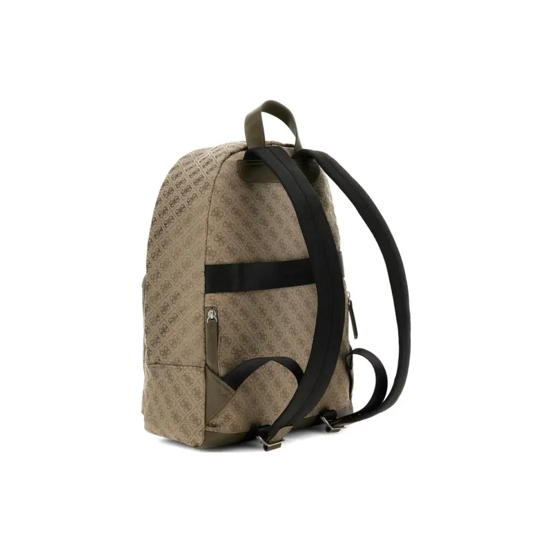 GUESS Fabric Backpack Regular Unisex Brown-2