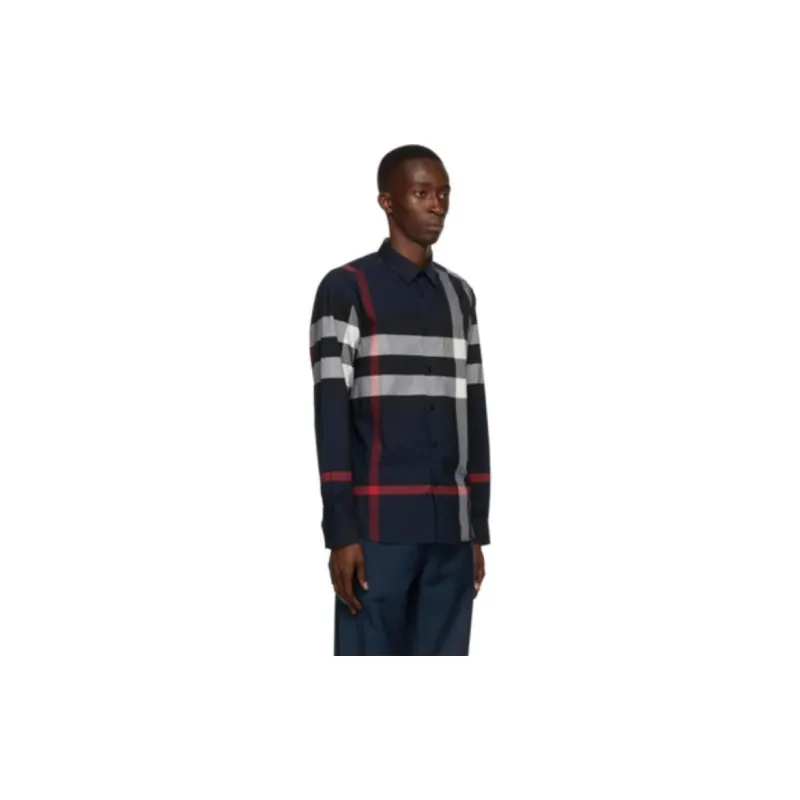 Burberry Ekd Wool Jacquard Oversized Sweater-6