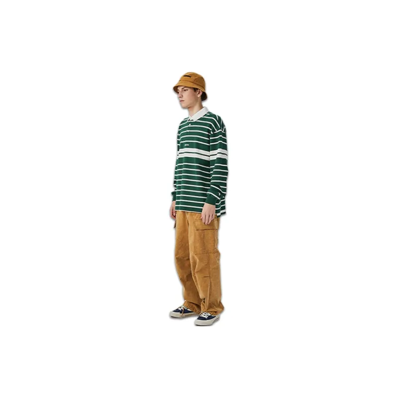 Vision Street Wear Long Sleeved Polo Shirt Unisex Jasper-3