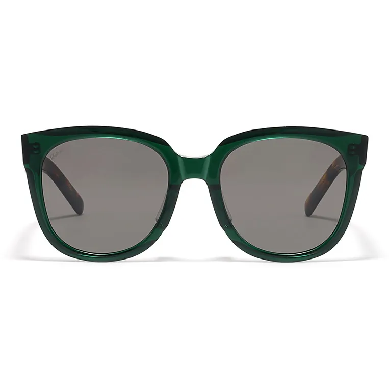 Fakeme Plate Round Sunglasses Unisex Black-0