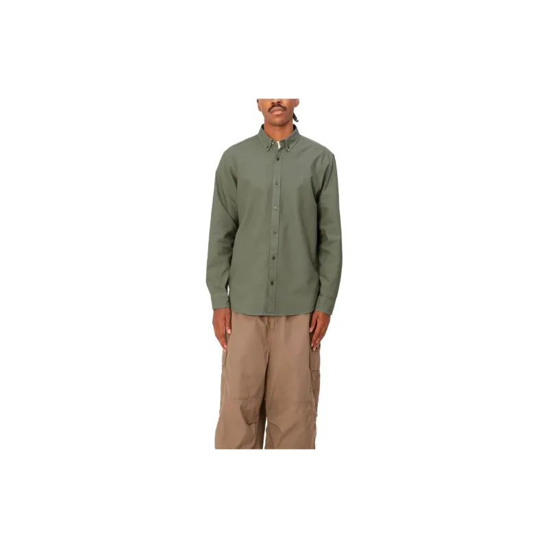 Carhartt WIP Bolton Shirt Smoke Green Shirt Men's Green-2