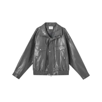 EARL JOEL Leather Jackets Men