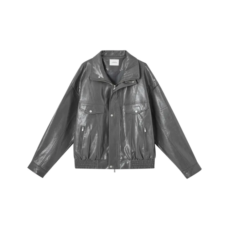 EARL JOEL Leather Jackets Men-0