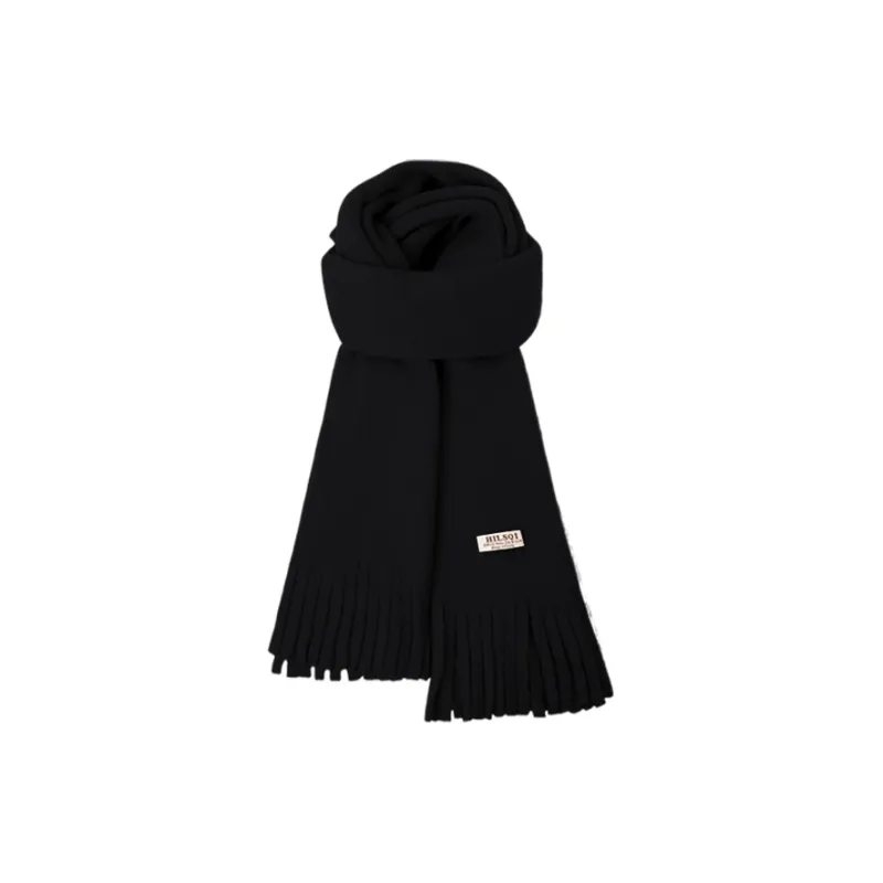 CARTELO Polyester, Faux Cashmere Knit Scarves Unisex-0