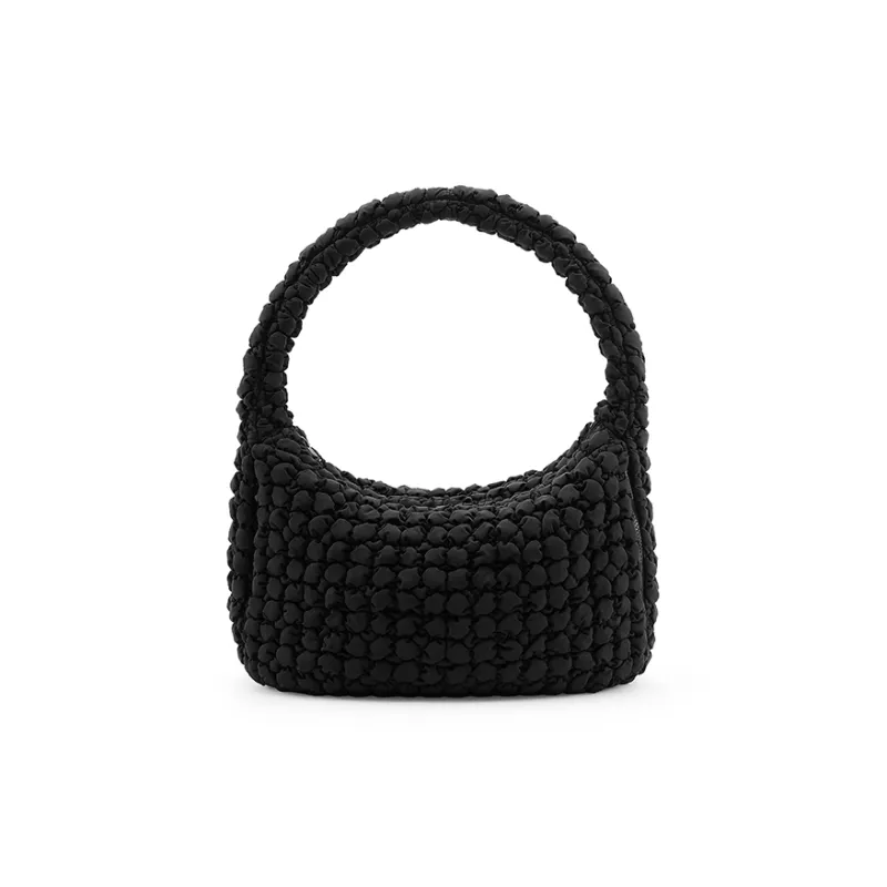 Soullight Water repellent Technical Fabric Tote Crossbody Bag Shoulder Bag Women's Black-0