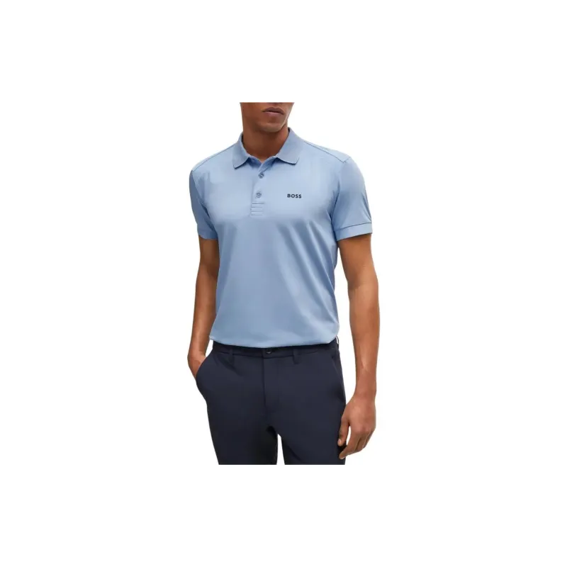 HUGO BOSS Polo Shirt Men's Light Blue-1