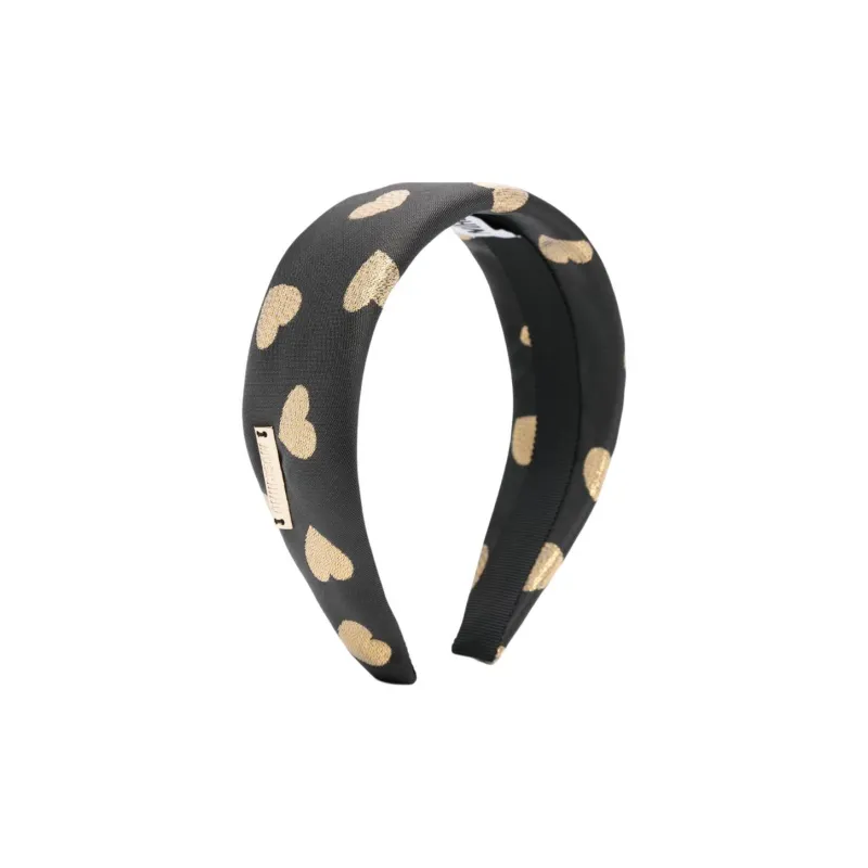 MOSCHINO Polyester Headbands Kids' Black-1