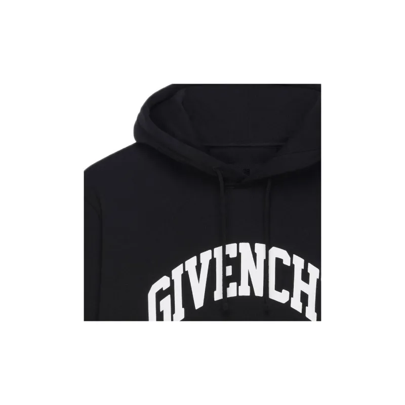 Givenchy Logo Printed Drawstring Hoodie-4