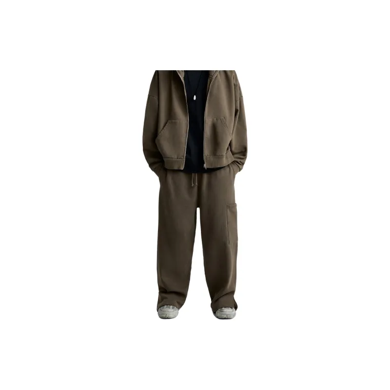 ZARA Cargo Pants Men Brown-2