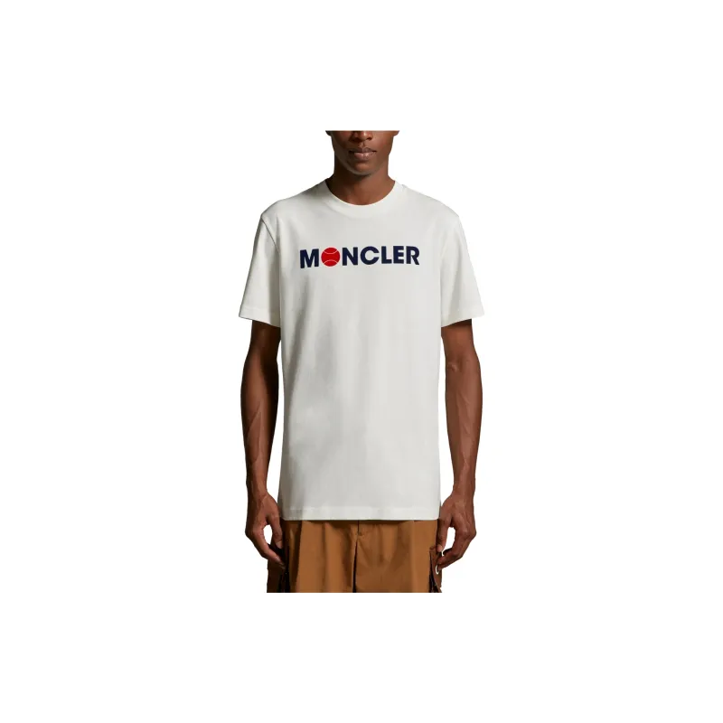 Moncler Logo Detailed Crew Neck T Shirt-1