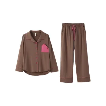 Aannsfam Pajama Set Women's Acorn Umber