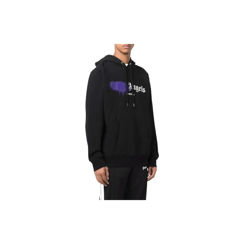 PALM ANGELS London Sprayed Hoodie-3