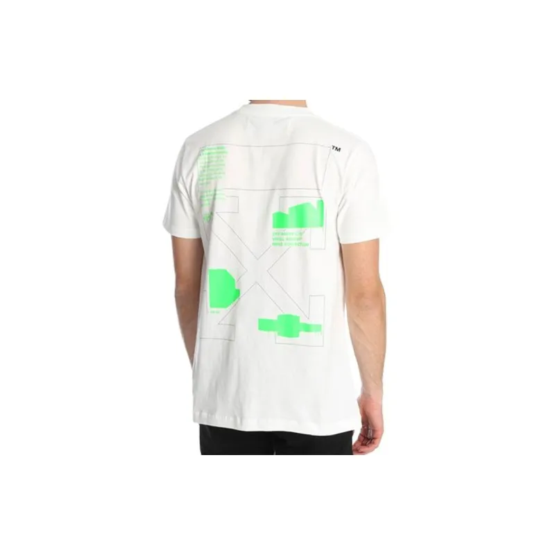 OFF WHITE Slim Fit Arch Shapes T Shirt-4
