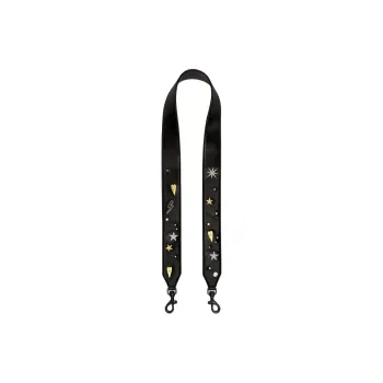 REBECCA MINKOFF Leather Bag Straps Women's Black