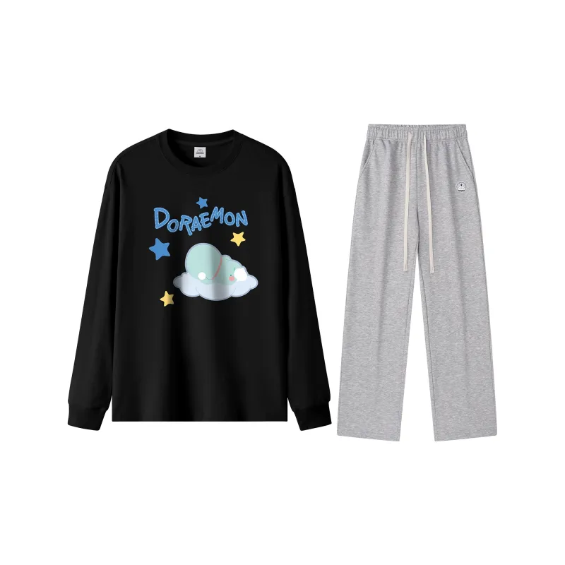 Doraemon/a Unisex Pajama Sets-8