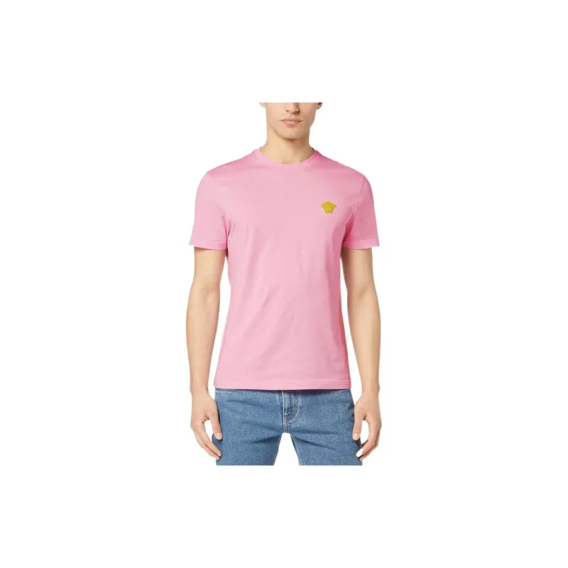 VERSACE VERSACE SS22 T-Shirt Men's Pink-1