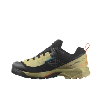 SALOMON Water Resistant Low Top Trekking Shoes Men's Green