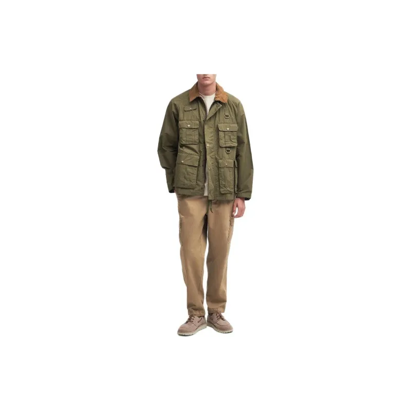 BARBOUR Modified Transport Casual Jacket Jackets Coats Men's Dark Green-1