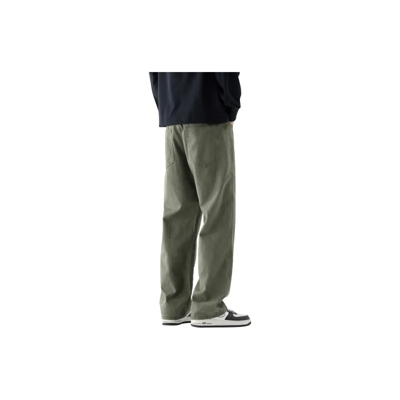 LONSDALE Jeans Unisex Army Green-1