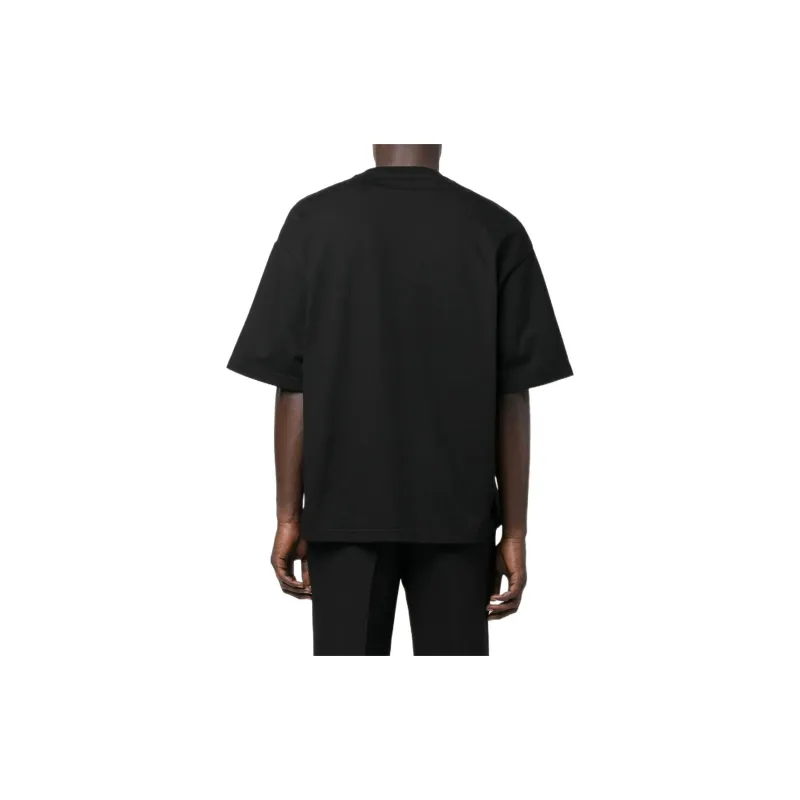 Lanvin Crazy Curb Lace Logo T-shirt-2
