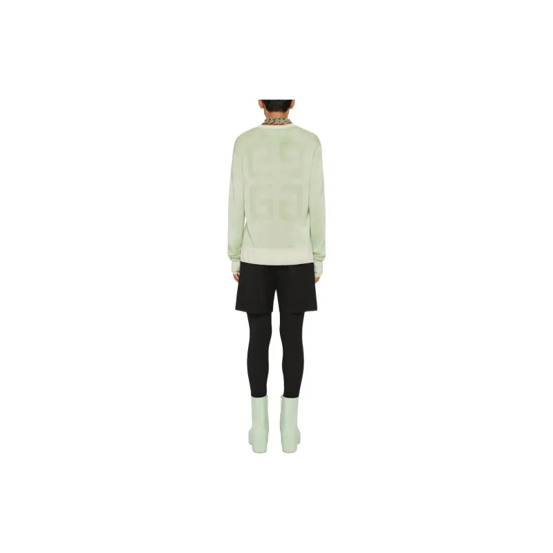 Givenchy Josh Smith Collaboration Collection SS22 Knitwear Men's Green-2