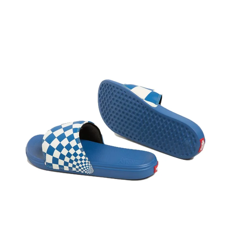 Vans La Costa Slip Resistant Abrasion Resistant Slide Slippers Men's Blue White-2