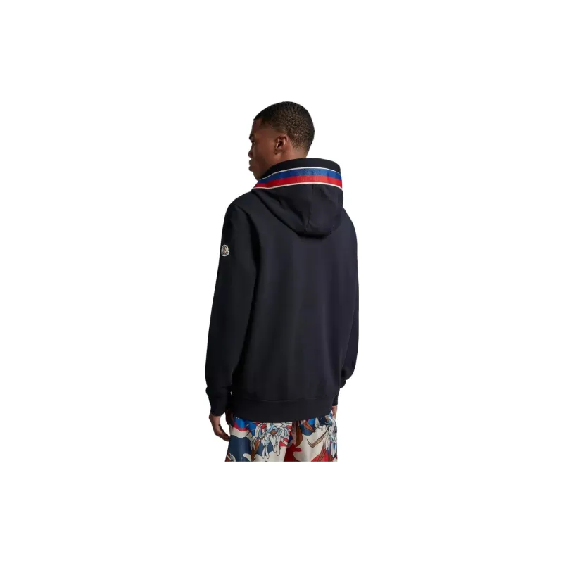 Moncler Sweatshirts Men Dark Blue-2