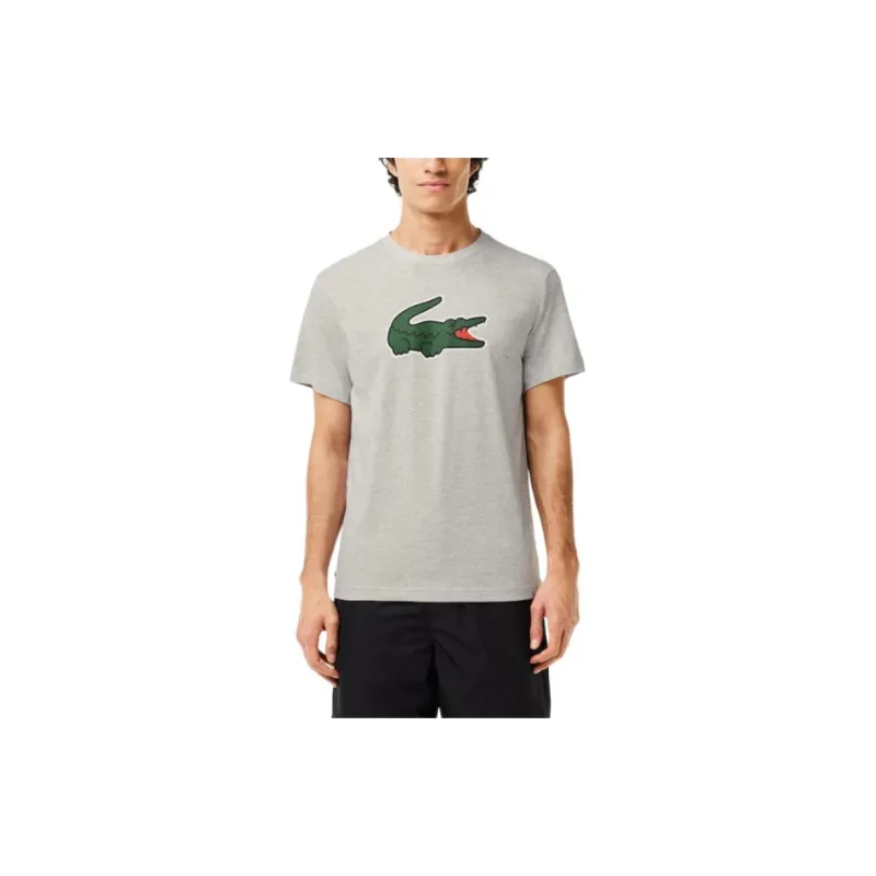 LACOSTE T Shirt Men's Medium Gray-1