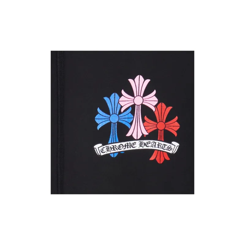Chrome Hearts Multi Color Cross Cemetery Hoodie-5