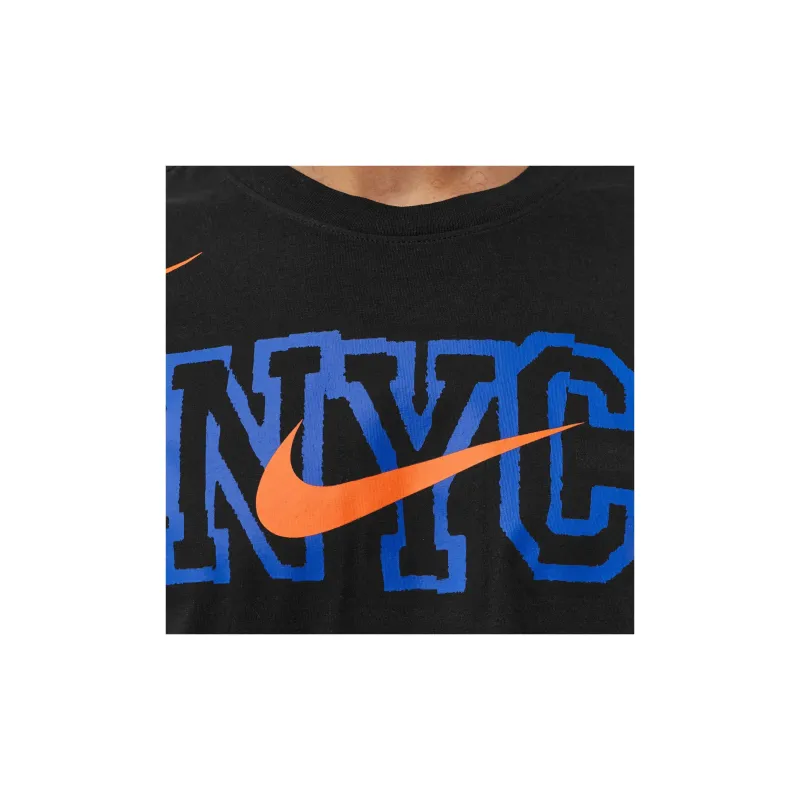 Nike New York Knicks City Edition Men's Nike Nba Logo T-Shirt-4