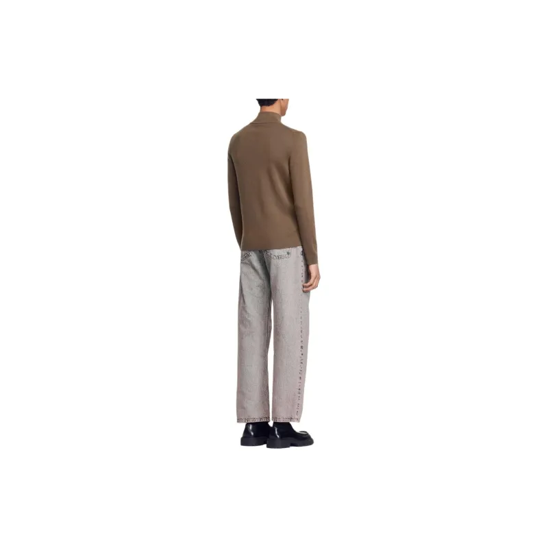 Sandro Sweaters Men Umber-2