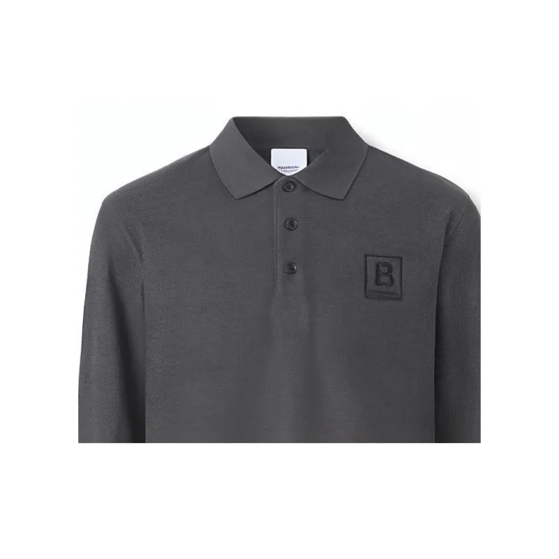 Burberry Long Sleeve Polo-4