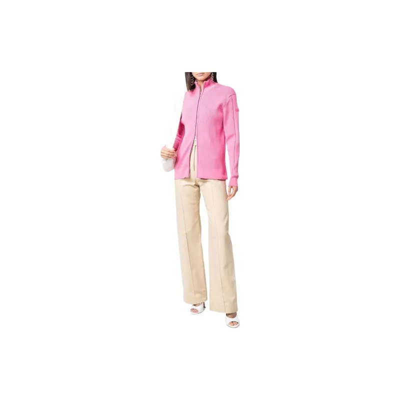 Jacquemus Le Gilet Frescu Zip Up Ribbed Sweater-2