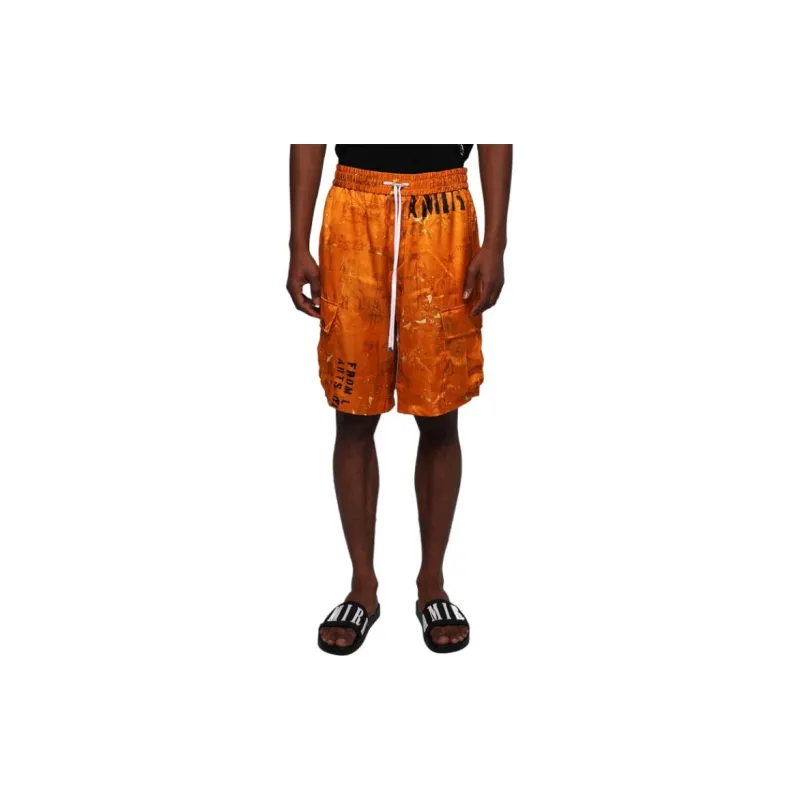 AMIRI Army Stencil Cargo Short-1