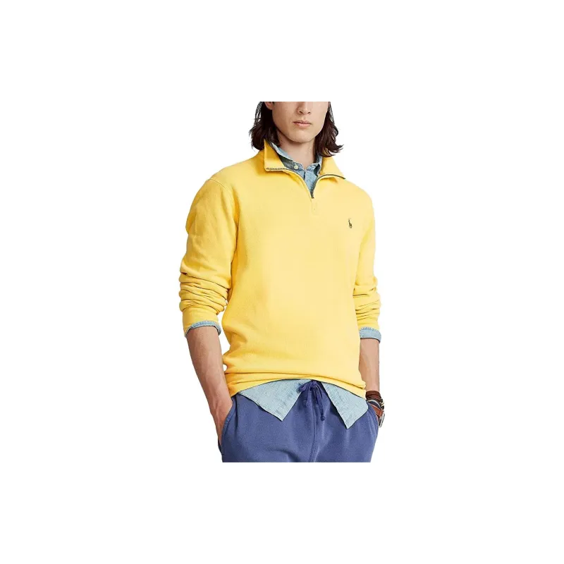 Polo Ralph Lauren SS23 Sweatshirt Men's Yellow-1
