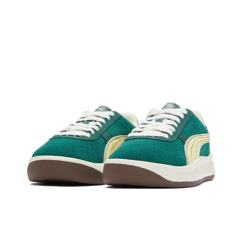 PUMA GV Special Non slip Lightweight Low Top Skateboard Shoes Men's White Green-2