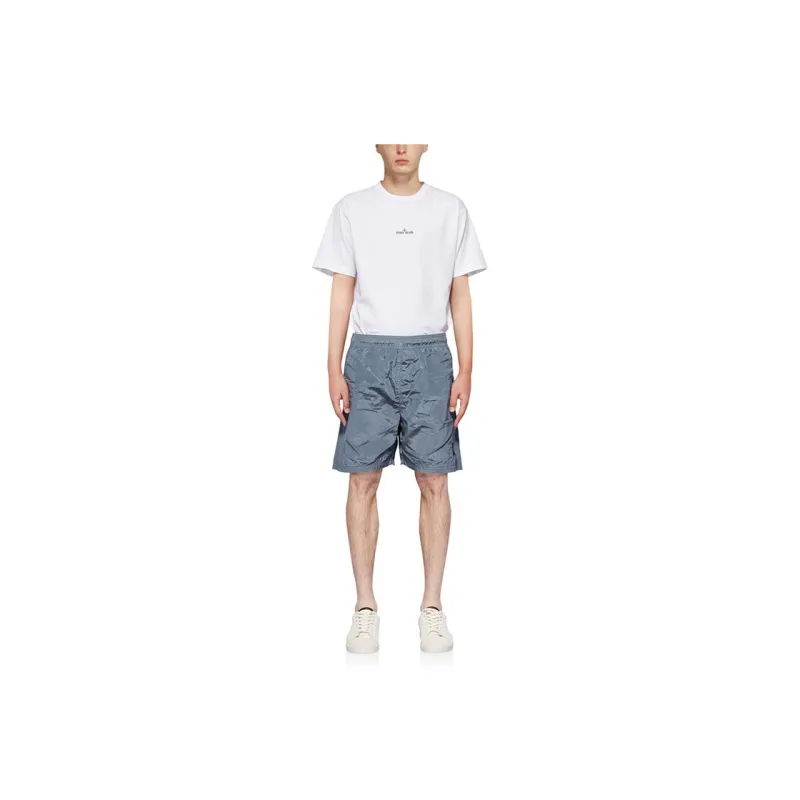 STONE ISLAND SS21 Casual Shorts Men's Light Blue-1