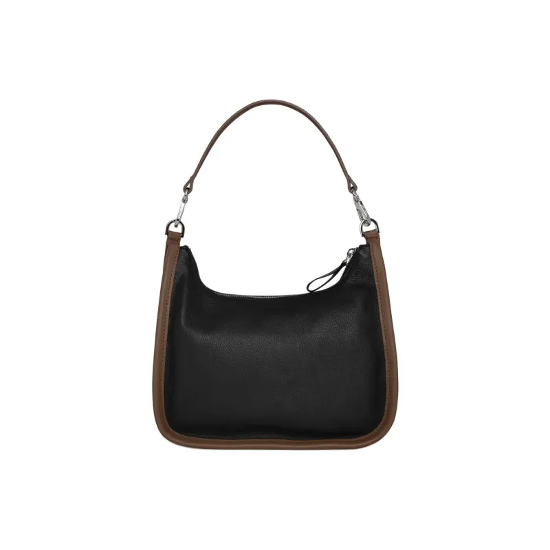 PIERRE HARDY Suede Patchwork Calfskin One Shoulder Handbags Women's Multicolor-3