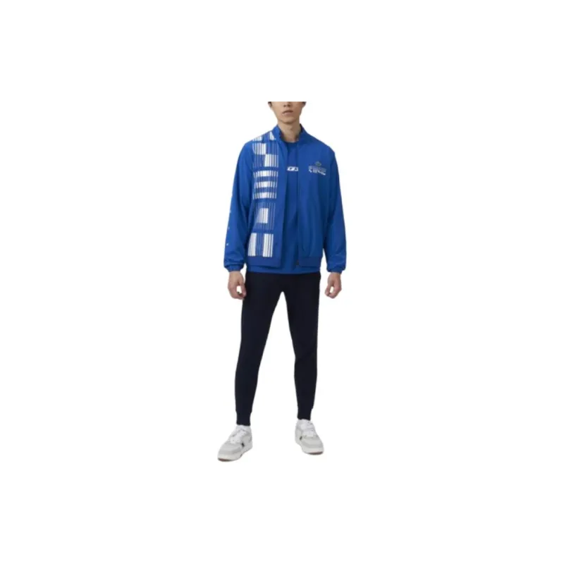 LACOSTE Djokovic Collaboration Jackets Men Blue-2