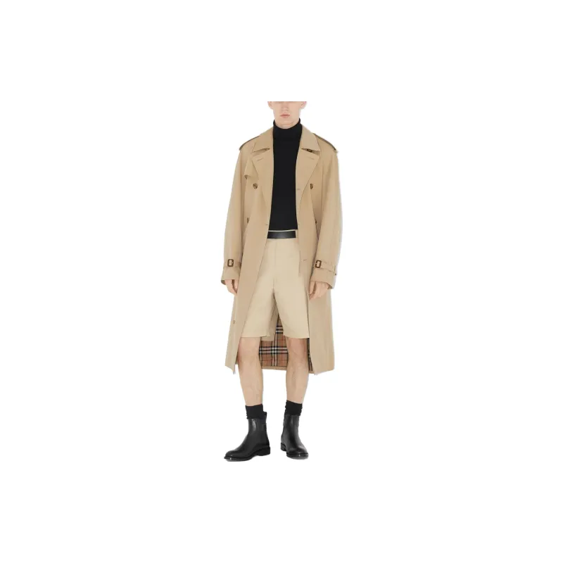 Burberry Ekd Cotton Cargo Shorts-1