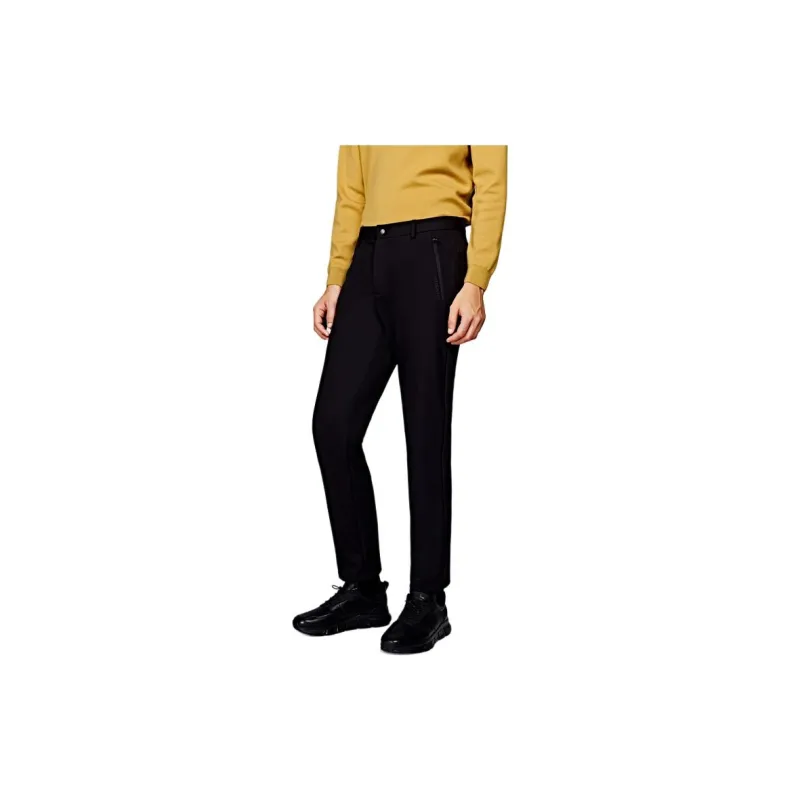 Biyin Leufen Casual Pants Men's Black-2