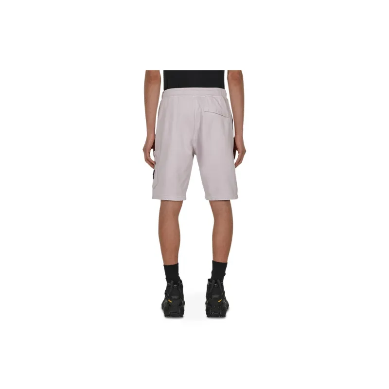 STONE ISLAND 64651 Cotton Fleece Garment Dyed Shorts-5
