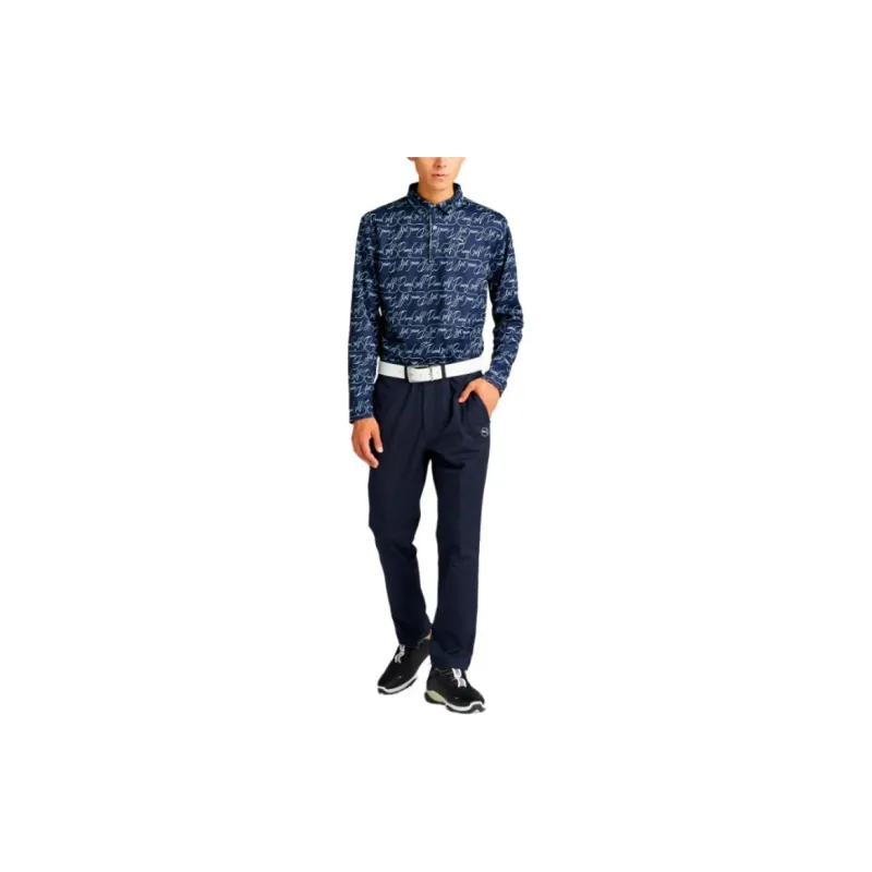 PUMA AOP Polo Shirt Men's Dark Marine Blue-3