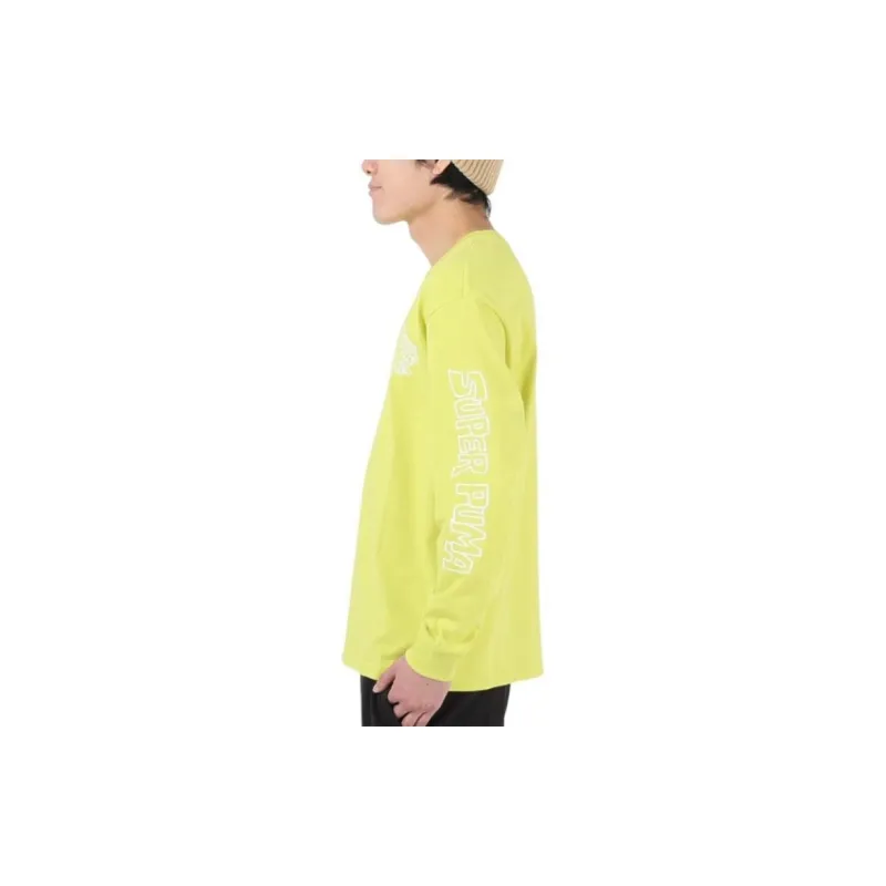 PUMA T Shirts Men Yellow-3