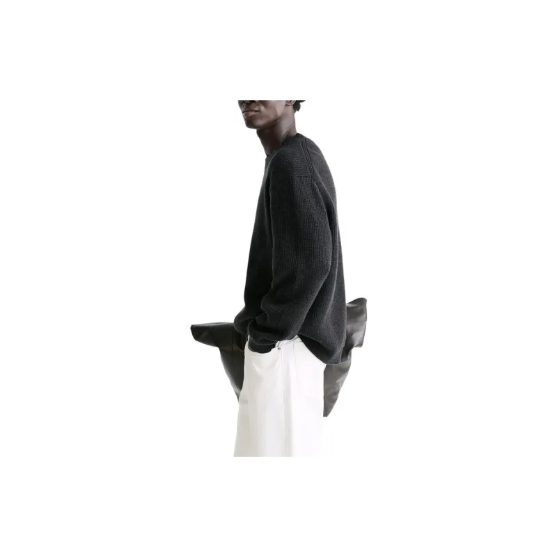 ZARA Sweaters Men Black-3