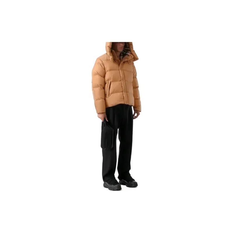 Burberry Detachable Sleeve Hooded Puffer Jacket-3